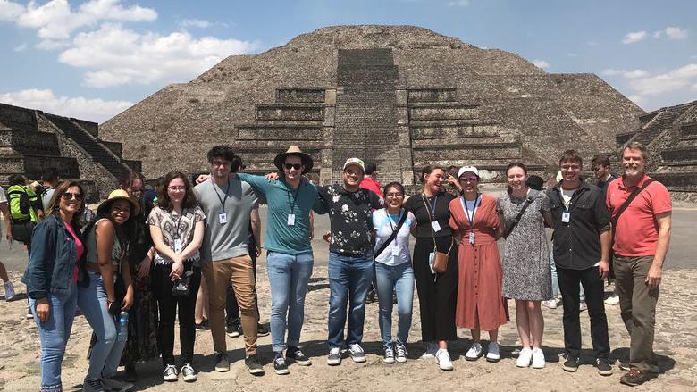 Penn State Berks students traveled to Mexico City during Spring Break